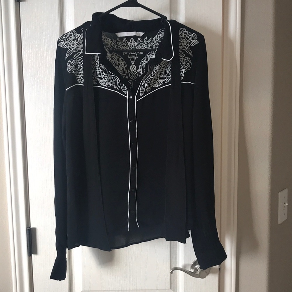 Zara Trafaluc Collection Button Down